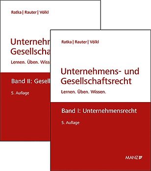 PAKET: Unternehmensrecht + Gesellschaftsrecht