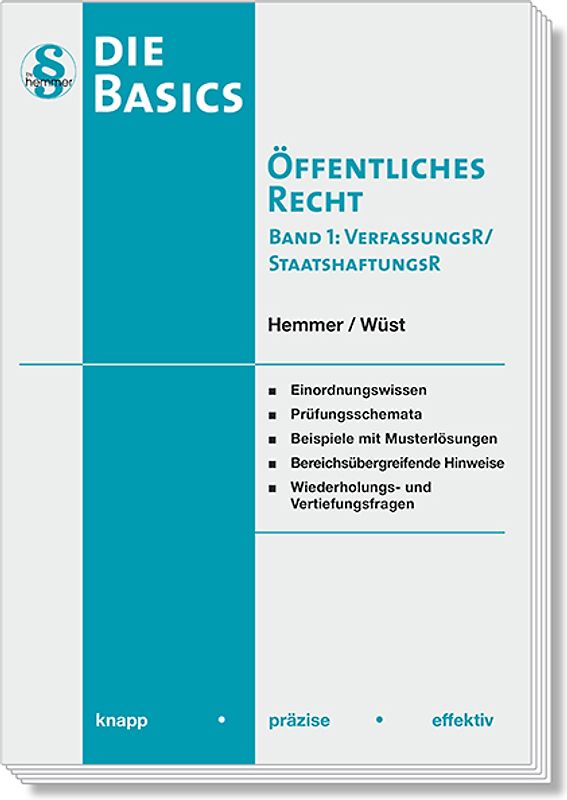 Basics Öffentliches Recht I - Verfassungsrecht / Staatshaftungsrecht
