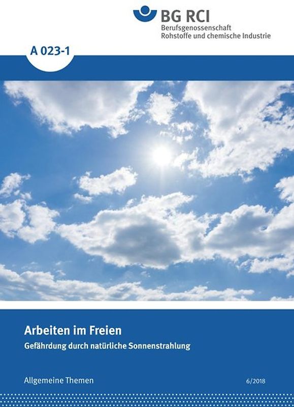 A 023-1 Arbeiten im Freien