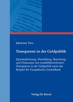 Transparenz in der Geldpolitik