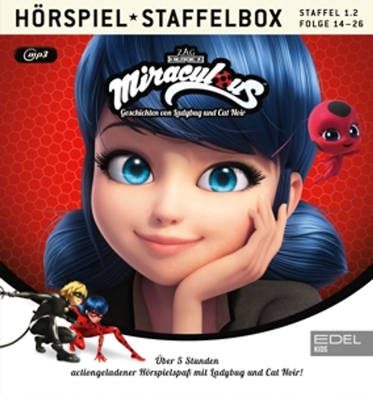 Miraculous-Staffel 1.2,Folge 14-26-HSP Staffelbox