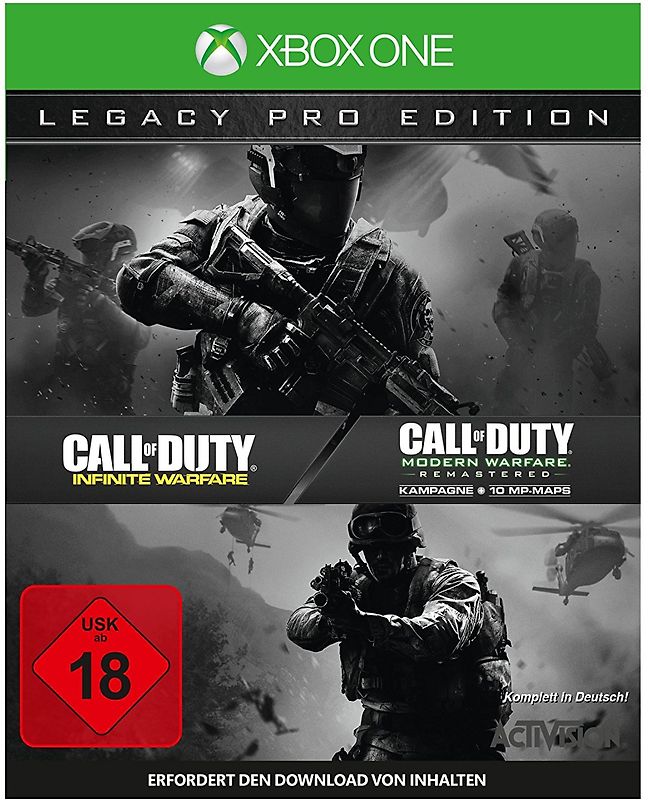 Call Of Duty: Infinite Warfare [Legacy Pro Edition, ohne Downloadcode inkl. Steelbook, Soundtrack] Xbox One