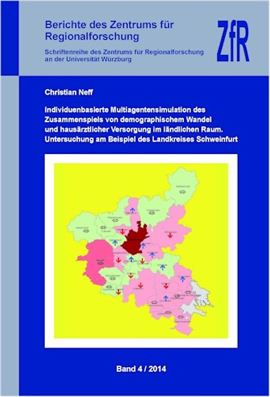 Individuenbasierte Multiagentensimulation des Zusammenspiels von demographischem Wandel und hausärztlicher Versorgung im ländlichen Raum.