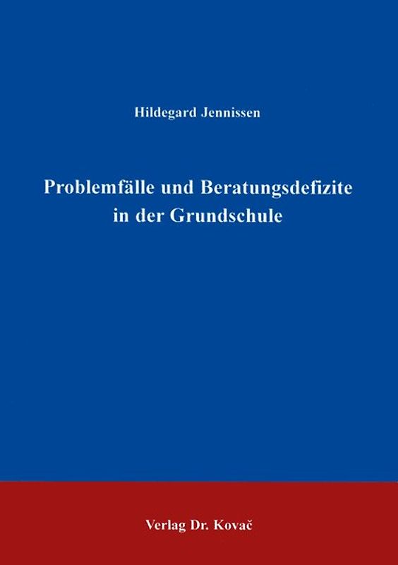 Problemfälle und Beratungsdefizite in der Grundschule