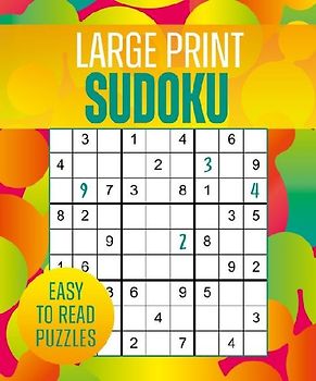 Large Print Sudoku