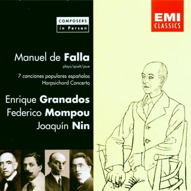 Mompou,Federico - Composers In Person - Granados / Falla / Mompou / Nin