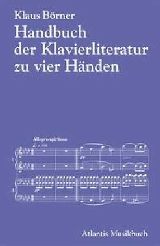 Handbuch der Klavierliteratur zu vier Händen