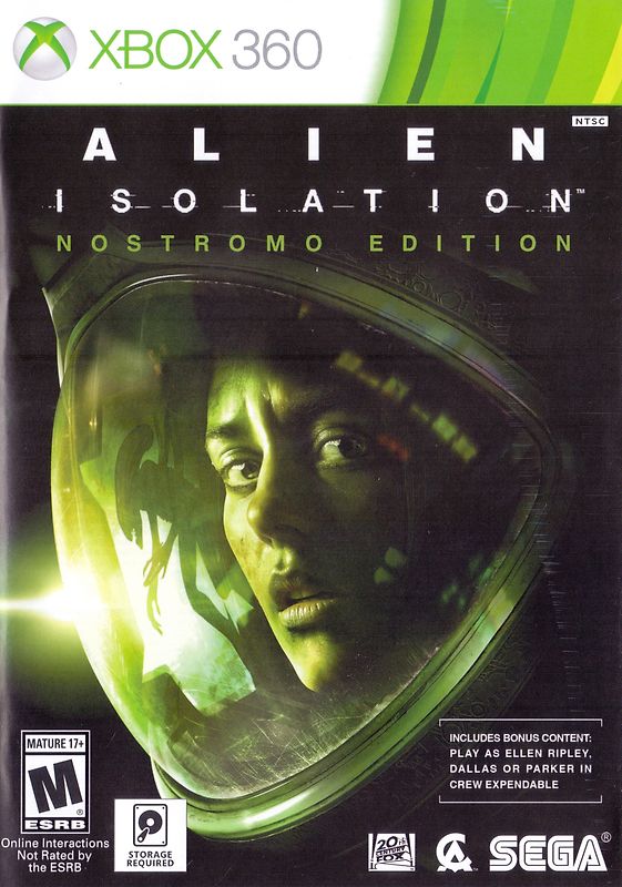 Alien: Isolation [Nostromo Edition, US Import] Xbox 360