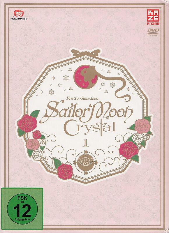 Sailor Moon Crystal 1: Vol. 1 - Episoden 1-7 [2 Discs, Limited Edition, inkl. Sammelschuber] DVD
