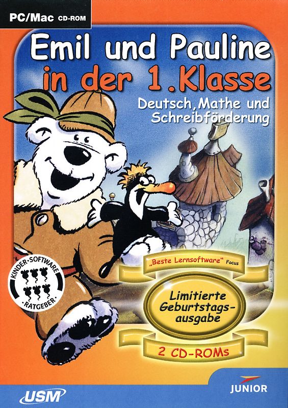 Emil und Pauline in der 1. Klasse - Deutsch, Mathe und Schreibförderung MacOS