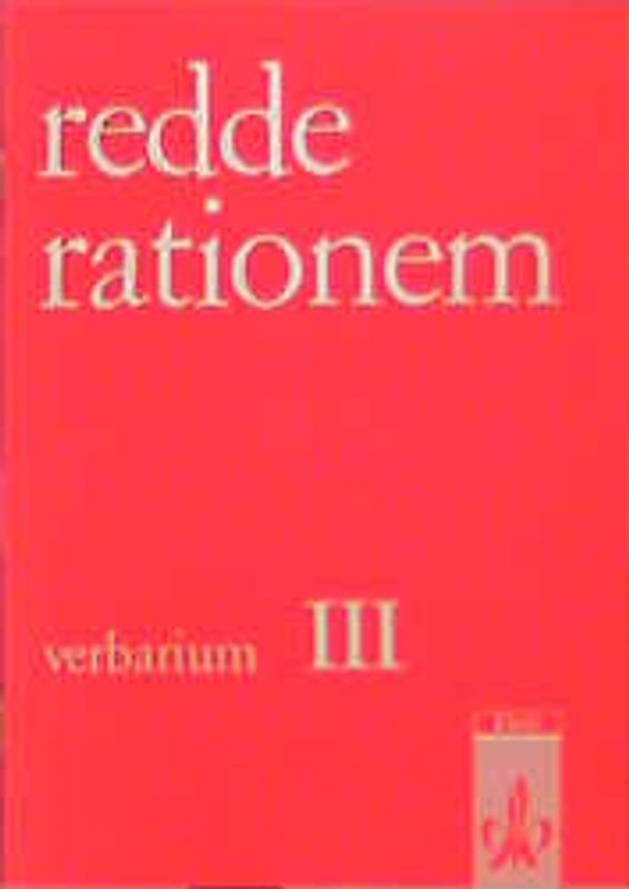 Redde Rationem. Verbarium III. Lektionsvokabular zu 6083