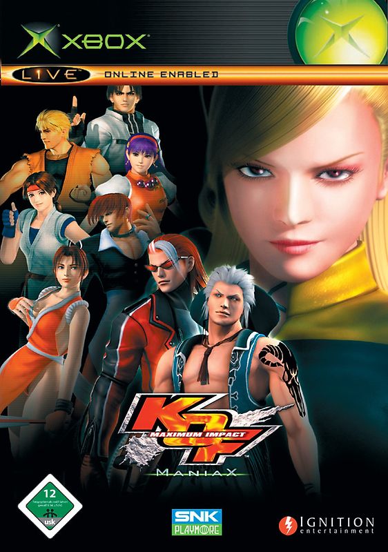 King of Fighters Maximum Impact Maniax Xbox