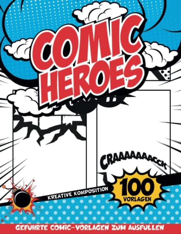 Art Kreatives Comic: Skizzenbuch Zum Erstellen Ihres Eigenen Journals Im Comic-Stil | Geschenkideen Für Mädchen 15 Jahre