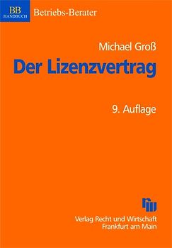 Der Lizenzvertrag