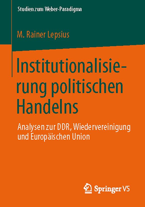 Institutionalisierung politischen Handelns