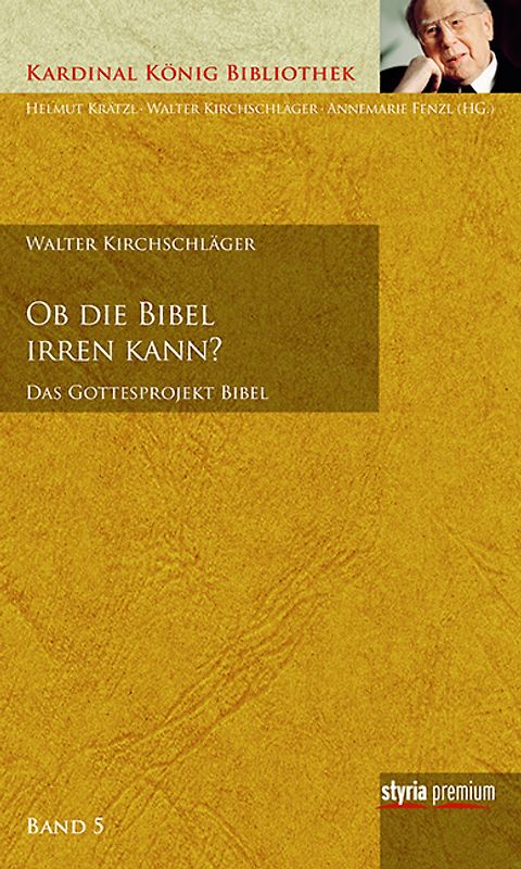Ob die Bibel irren kann?