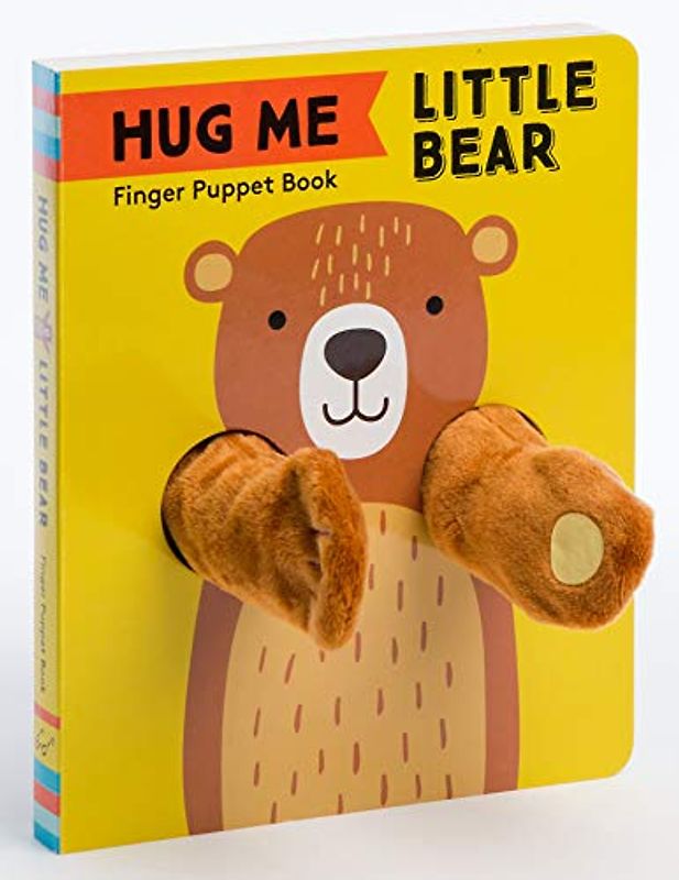 Hug Me Little Bear: Finger Puppet Book