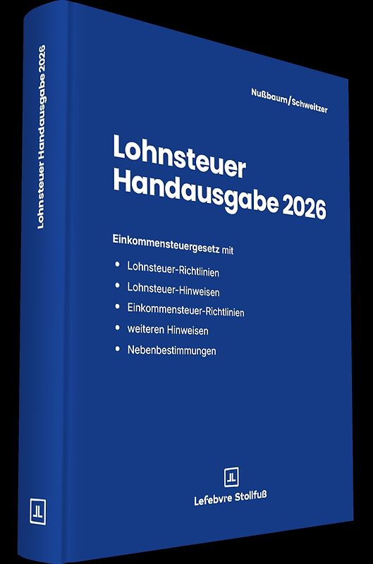 Lohnsteuer Handausgabe 2026