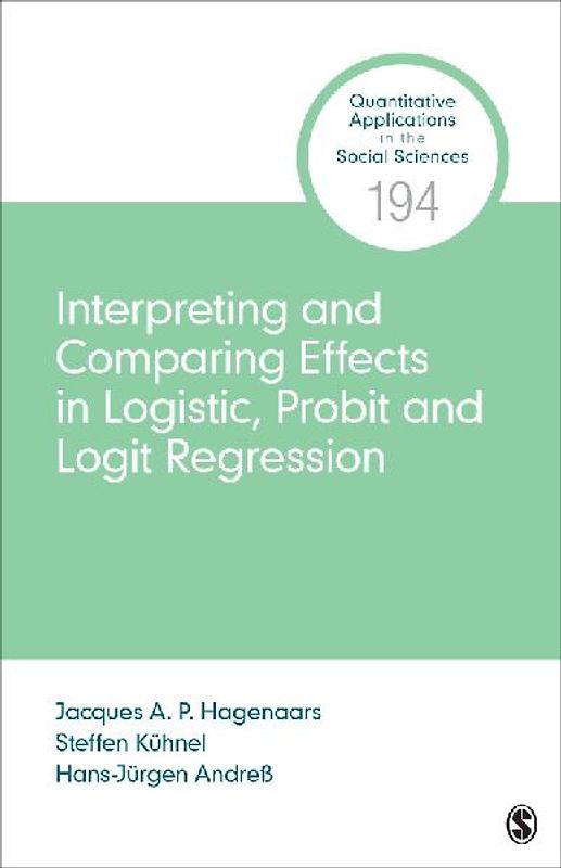 Interpreting and Comparing Effects in Logistic, Probit, and Logit Regression