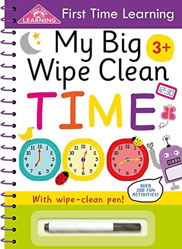 My Big Wipe Clean Time (First Time Learning)