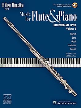 Intermediate Flute Solos - Volume 3: Music Minus One Flute