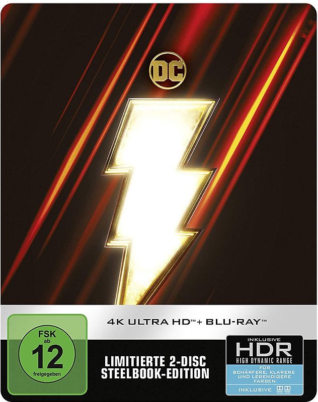 Shazam! [Steelbook, 2 Discs] Blu-ray Disc