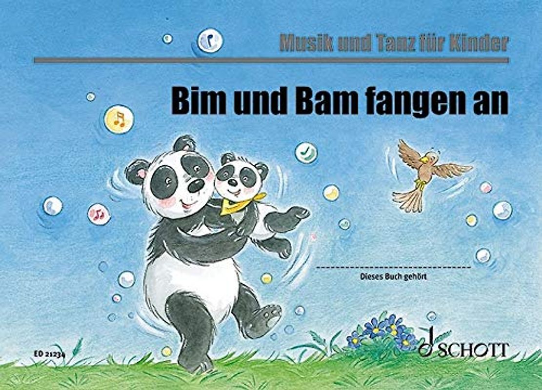 Bim und Bam fangen an: Unterrichtswerk für Eltern-Kind-Kurse. Kinderheft. (Musik und Tanz für Kinder - Eltern-Kind-Kurse)