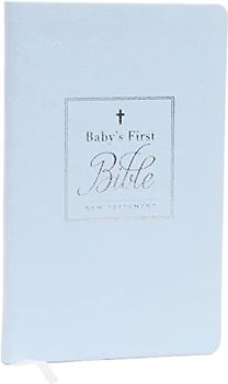 Kjv, Baby's First New Testament, Leathersoft, Blue, Red Letter, Comfort Print