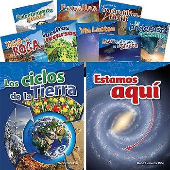 Let's Explore Earth & Space Science Grades 4-5 Spanish, 10-Book Set