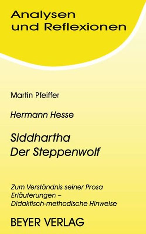 Hesse,Hermann - Der Steppenwolf - Siddhartha