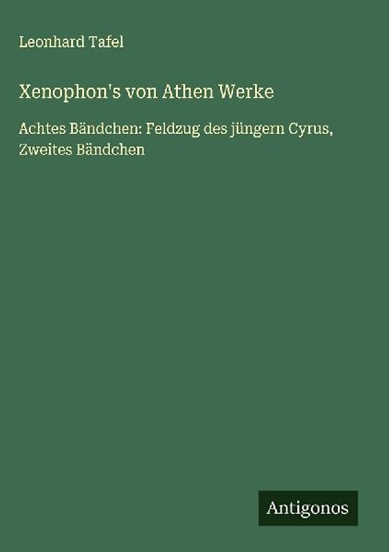 Xenophon's von Athen Werke