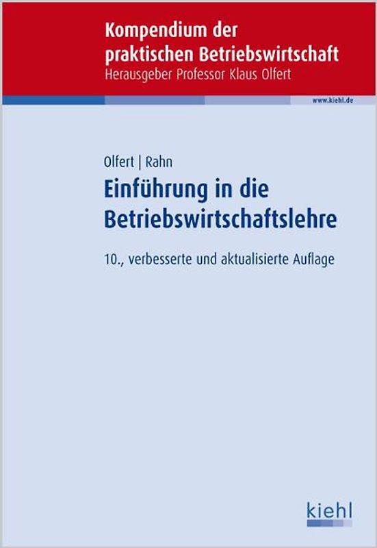 Einführung in die Betriebswirtschaftslehre