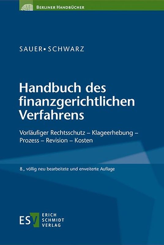 Handbuch des finanzgerichtlichen Verfahrens