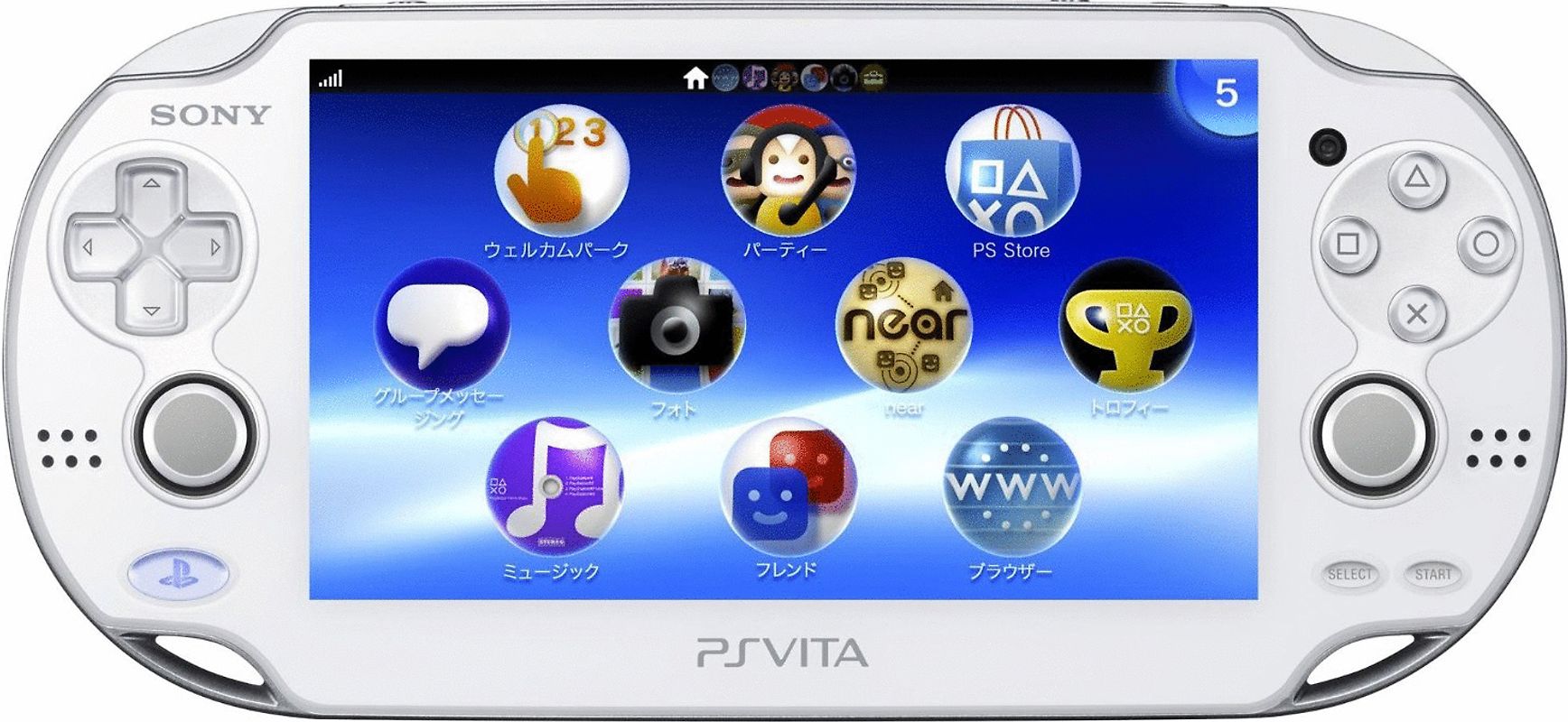 Sony PlayStation Vita [Wi-Fi] Blanche