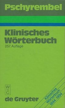 Pschyrembel Klinisches Wörterbuch