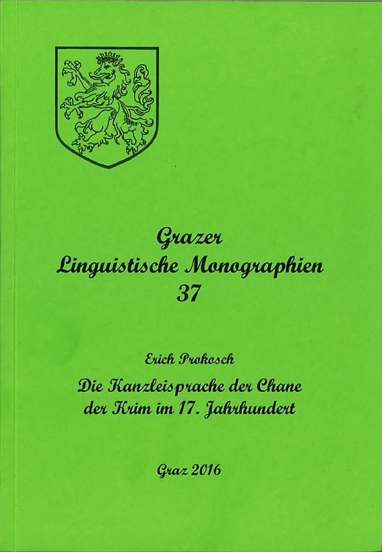 Grazer Linguistische Monographien 37
