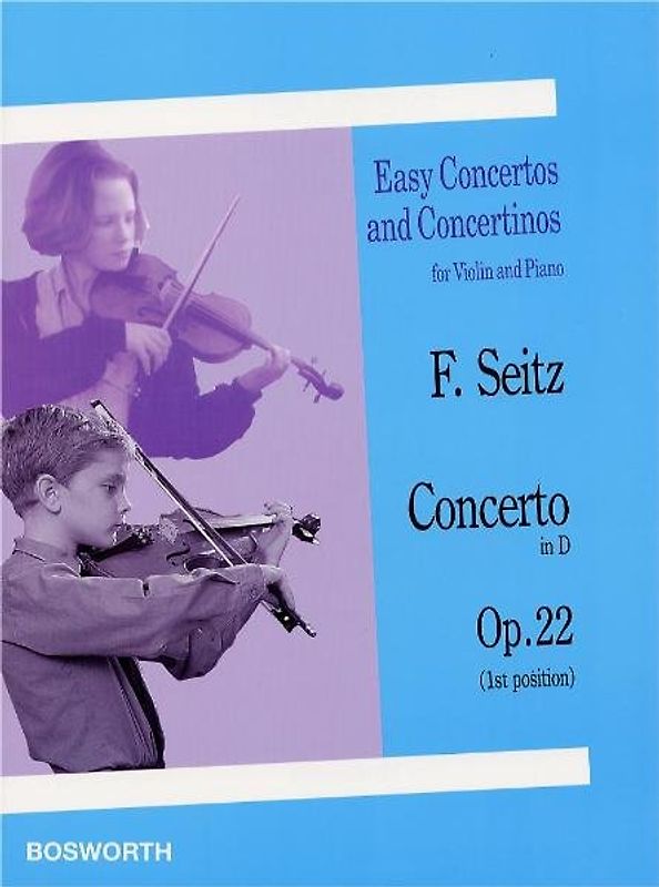 Concerto in D-Dur, Opus 22 für Violine und Klavier