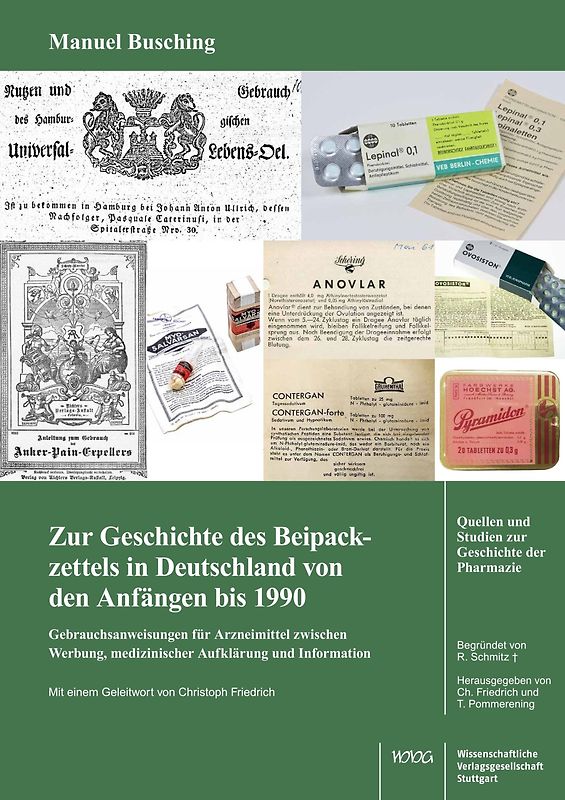 Zur Geschichte des Beipackzettels in Deutschland von den Anfängen bis 1990