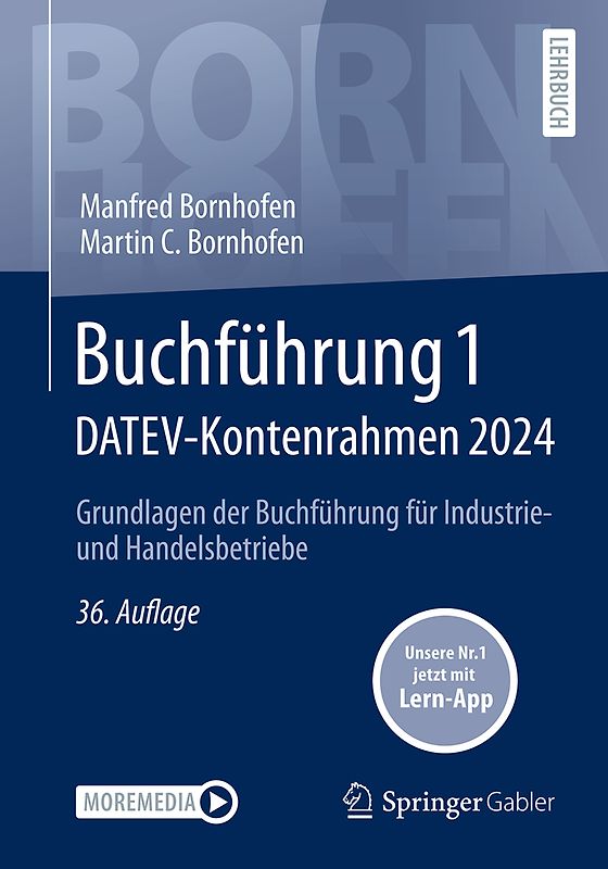 Buchführung 1 DATEV-Kontenrahmen 2024