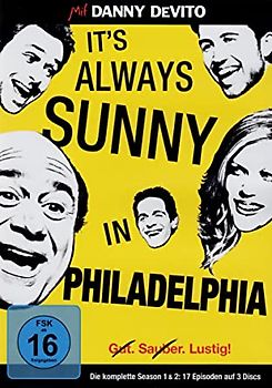 It's always sunny in Philadelphia (Season 1+2) DVD