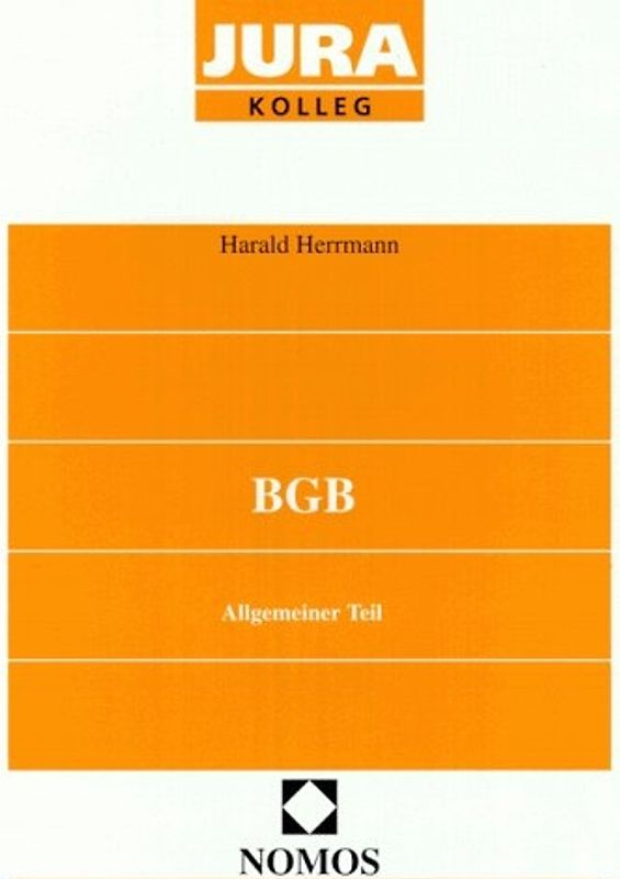 BGB - Allgemeiner Teil