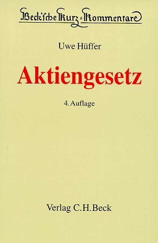 Aktiengesetz (AktG)
