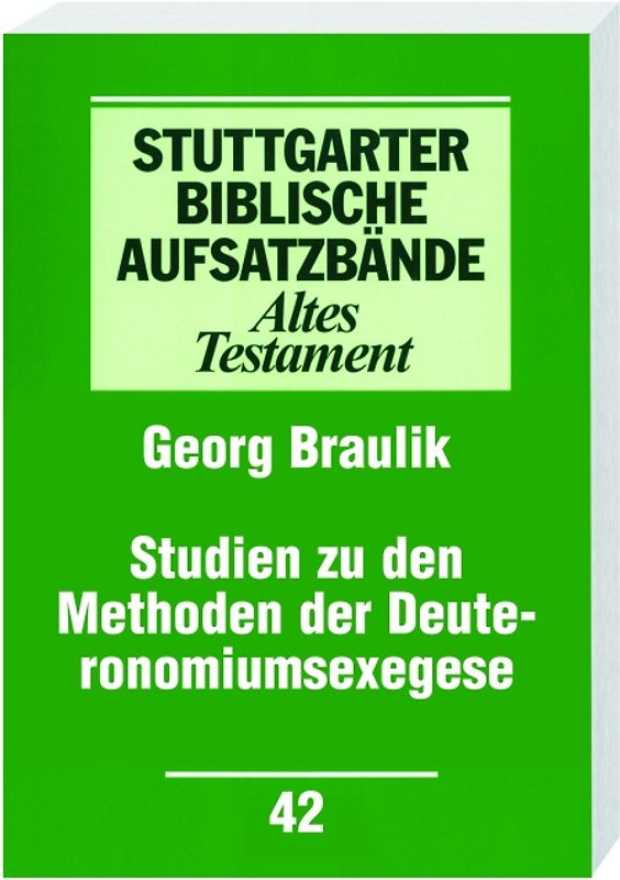 Studien zu den Methoden der Deuteronomiumsexegese