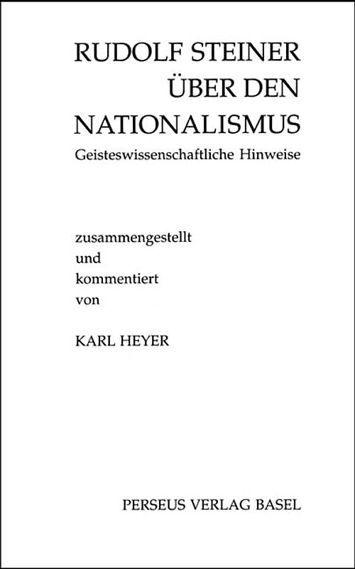 Rudolf Steiner über den Nationalismus
