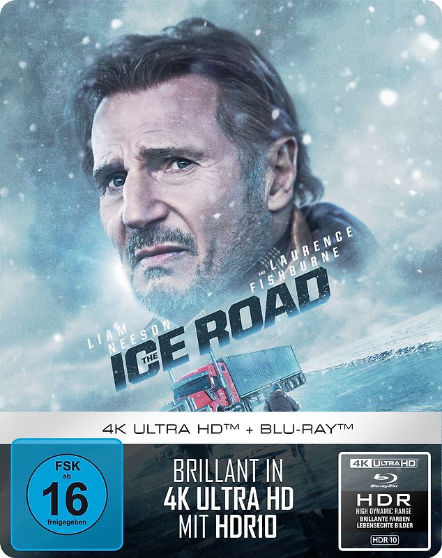 The Ice Road-Limited Steelbook (UHD-Blu-ray+Bl 4K Ultra HD Blu-ray