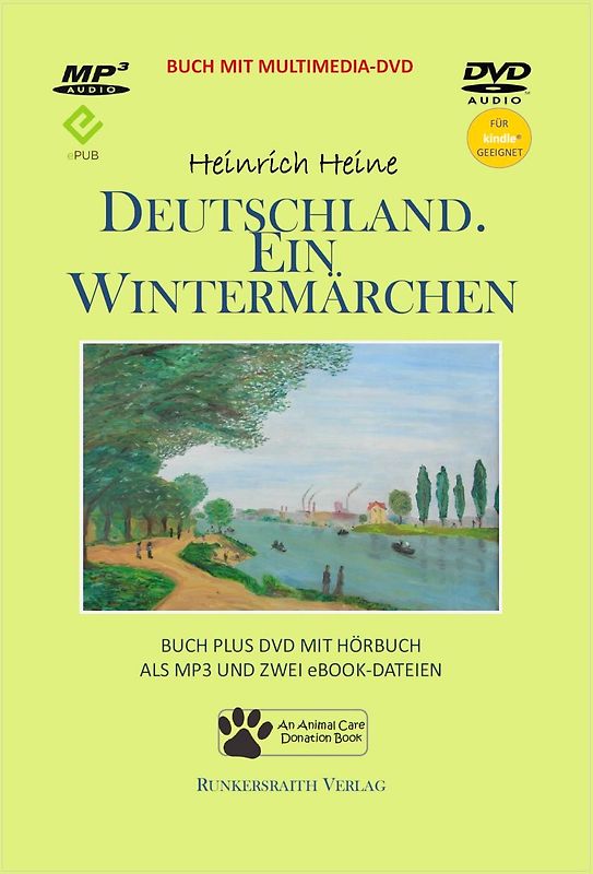 Deutschland. Ein Wintermärchen - Taschenbuch mit Multimedia DVD mit MP3-Hörbuch und zwei eBook-Dateien