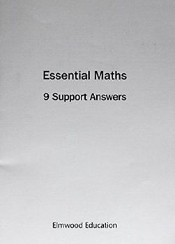 Essential Maths 9 Support Answers
