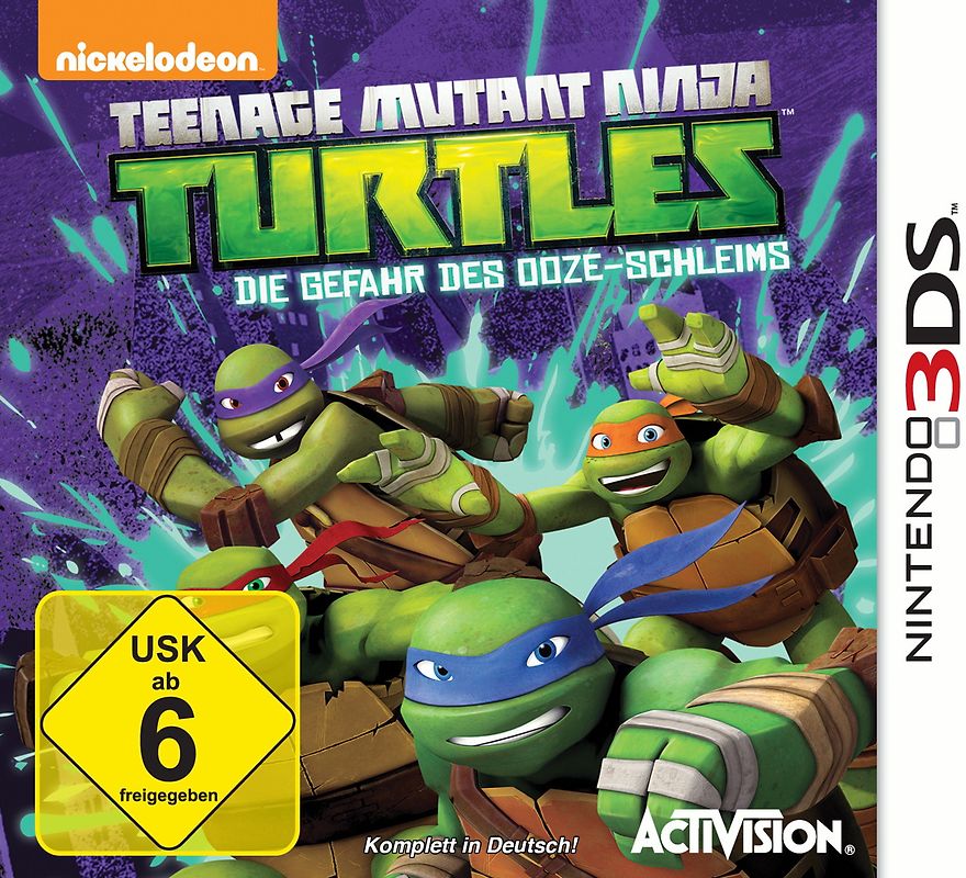 Teenage Mutant Ninja Turtles: Die Gefahr des Ooze-Schleims Nintendo 3DS