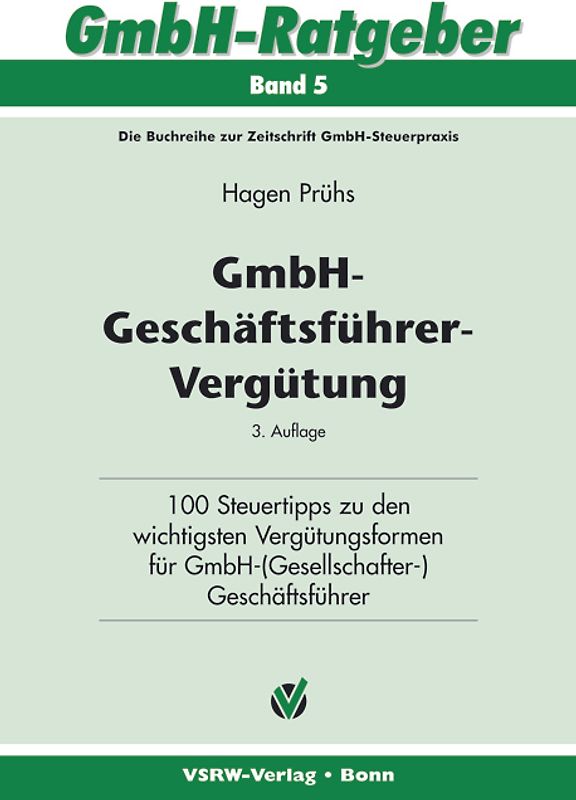 GmbH-Geschäftsführer-Vergütung