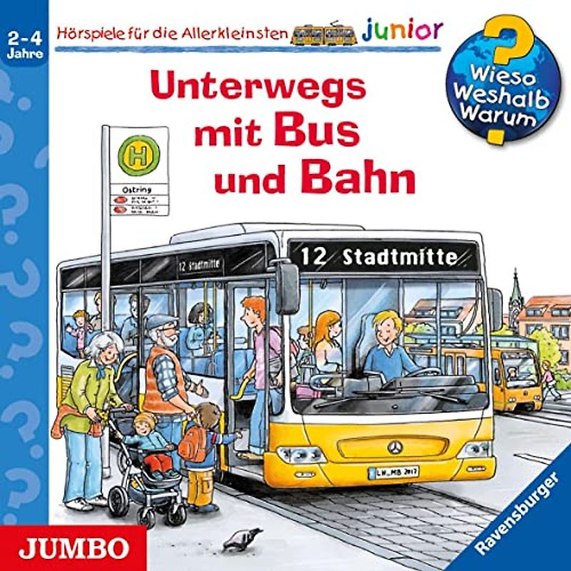 Wieso? Weshalb? Warum? junior. Unterwegs mit Bus und Bahn: CD Standard Audio Format, Hörspiel